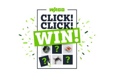 WAGO launches ‘Click, Click, Win!’ initiative for electricians