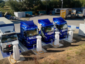 Welch’s Transport opens megawatt eHGV charging hub at Cambridge HQ